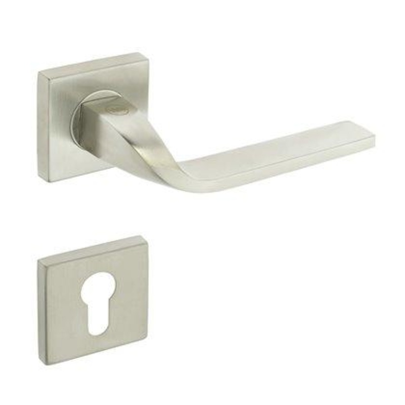 Yale handle square rose (Laura) (Box pack) LHS-RR-S098-SS