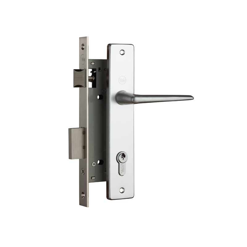 Yale primo lockset. Messina (216) grey (Box pack) LS-Y-A216-GY