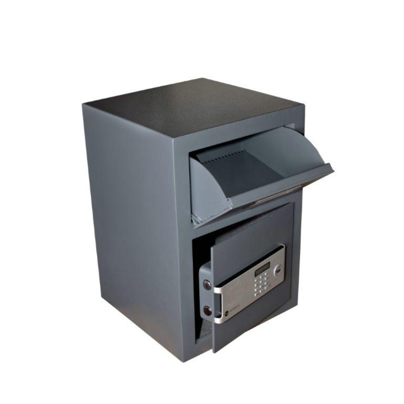 Yale professional drop safe external size 514 x 355 x 355mm internal size 255 x 349 x 279mm 32 kg grey SF-YSM-514-EG1-D