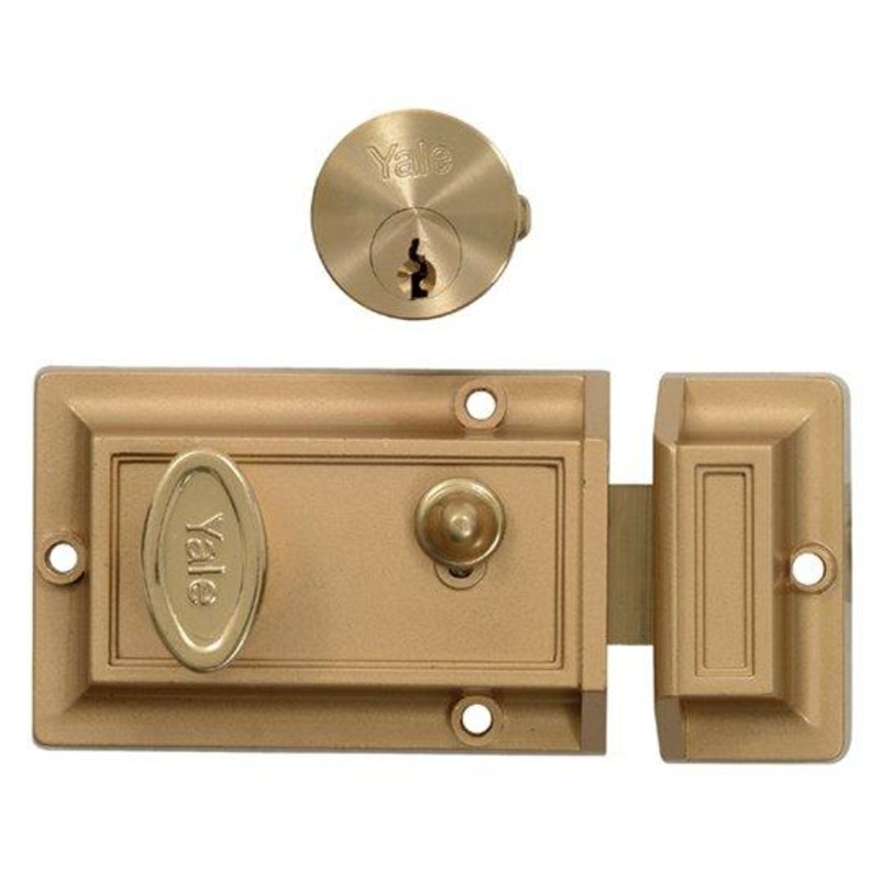 Yale rim nightlatch - Antique brass (blister pack) NL-DY564-AB