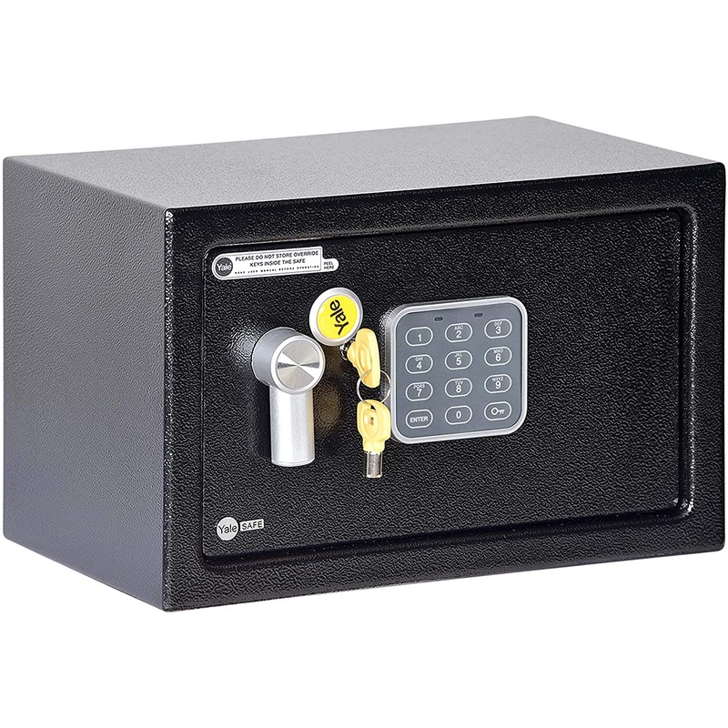 Yale small digital safe external grey SFT-20ET