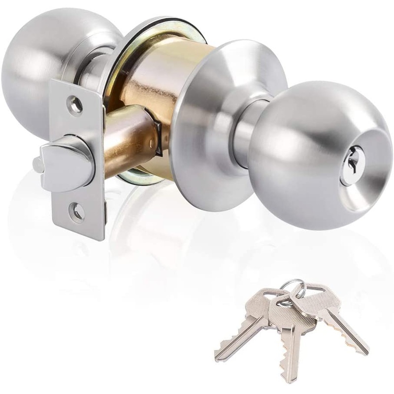 Yale storeroom SS knobset (Box) 586-SS-SR