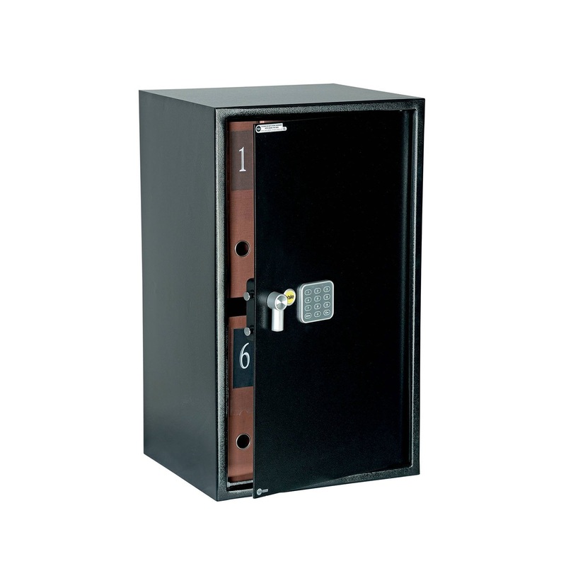 Yale value safe 695 external size 695 x 430 x 360mm internal size 985 x 420 x 350mm 27kg black SF-YSV-695-D81