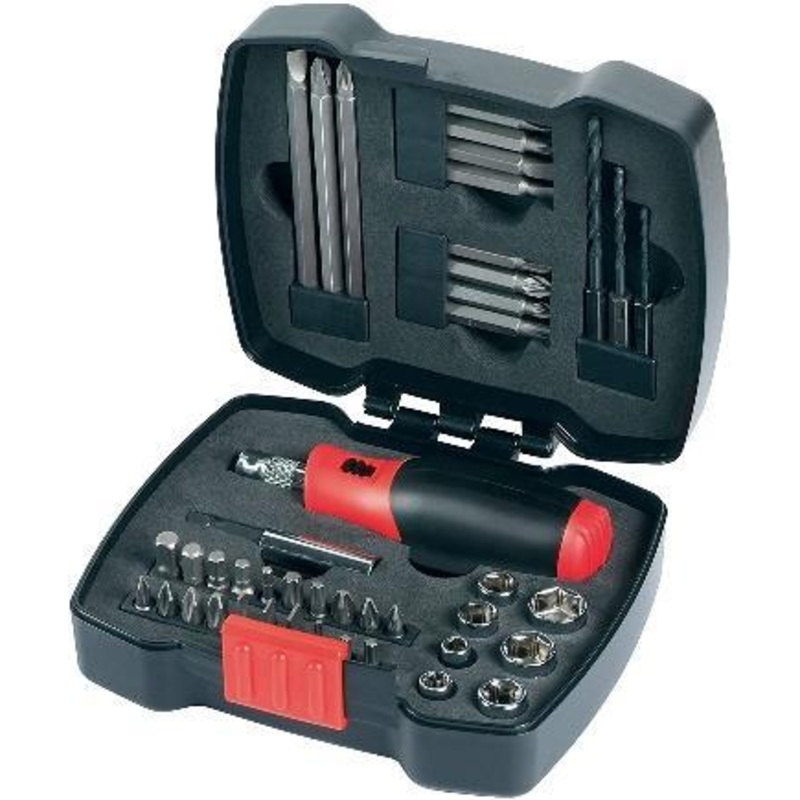 BLACK & DECKER 43 PC RATCHET SCREW DRIVER AND SOCKET SET