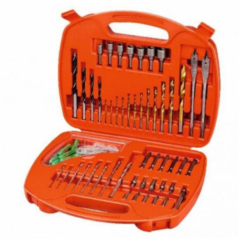 BLACK & DECKER 50 PC DRILLING AND DRIVING SET A7066 XJ