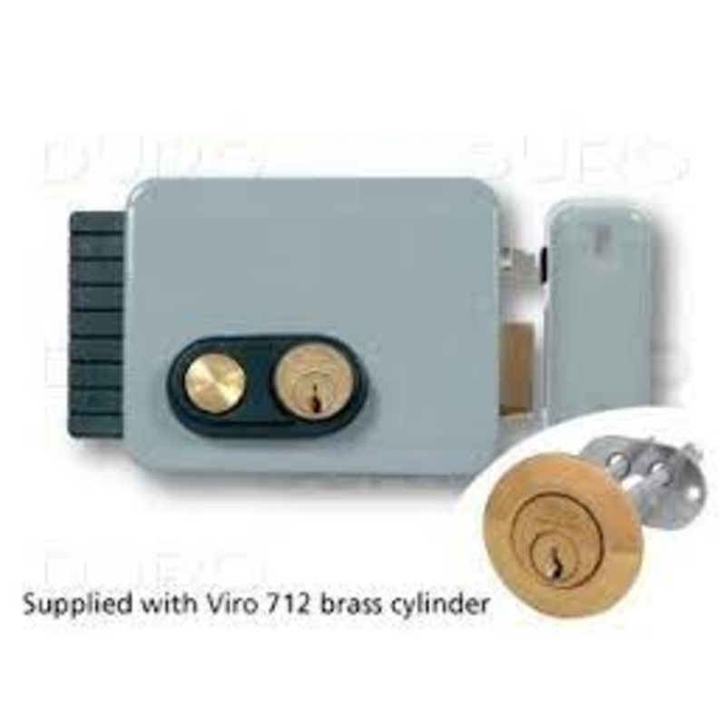 Viro Electrical Exclusive Mortice Lock With Cylinder And Electrical Striker 7435