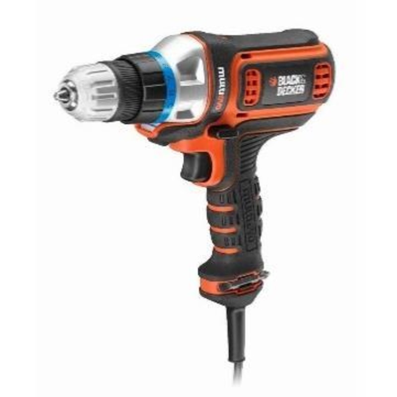 BLACK AND DECKER MULTI-TOOL KIT WITH DRILL DRIVER HEAD CORDED 300W