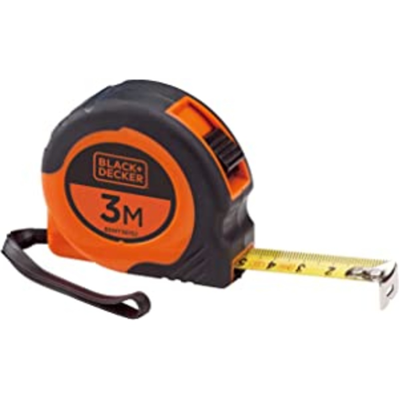 BLACK & DECKER TAPE MEASURE 3MTR