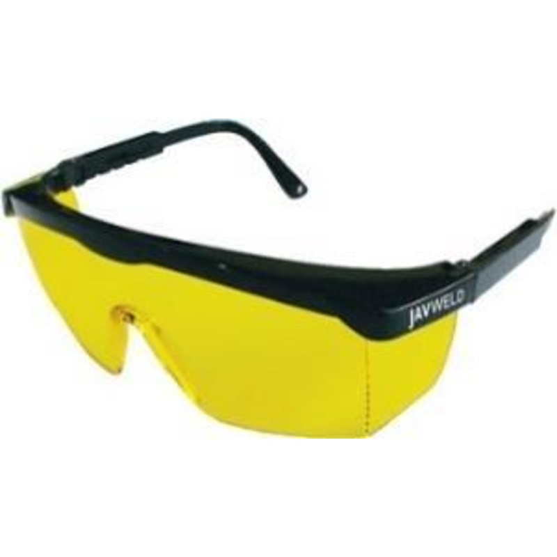 GOGGLES SAFETY AMBAR/YELLOW (JW-SFT010)