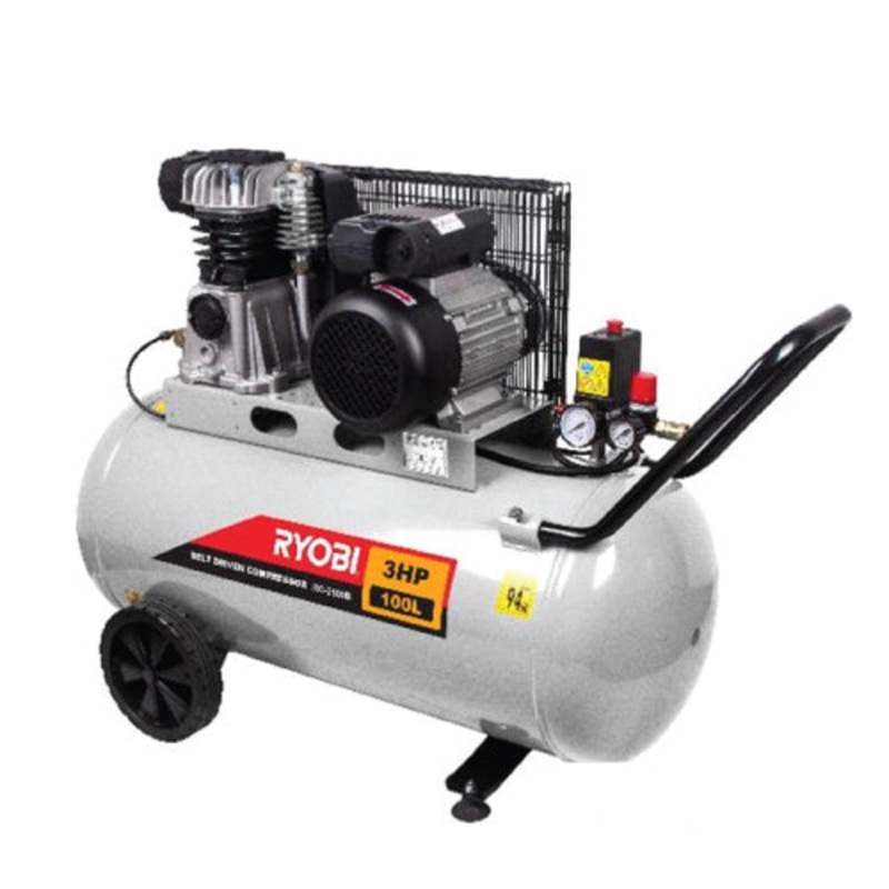 Ryobi Compressor 100lt 3hp Belt drive RC-31008