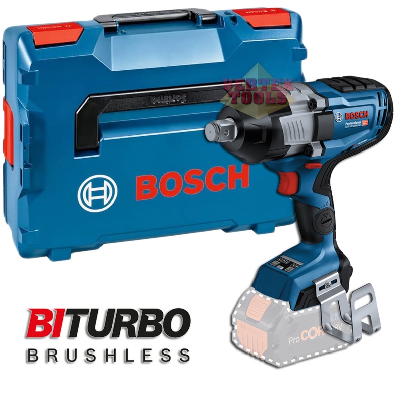 Bosch GDS 18V-1600 HC 18V Cordless Brushless Impact Wrench BITURBO (Bare Tool)