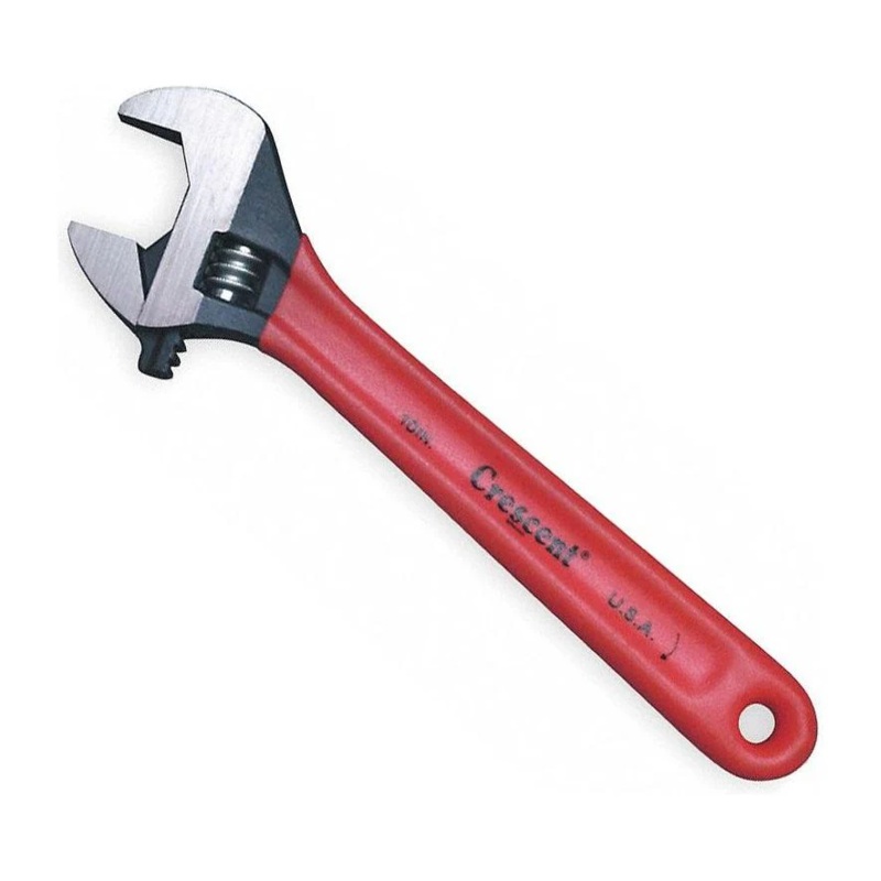 Crescent Adjustable Wrench With Cushion Grip (Black Finish)