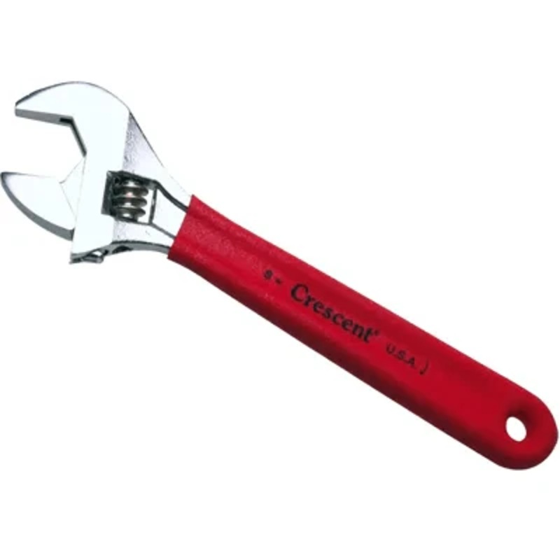 Crescent Adjustable Wrench With Cushion Grip (Chrome Finish)