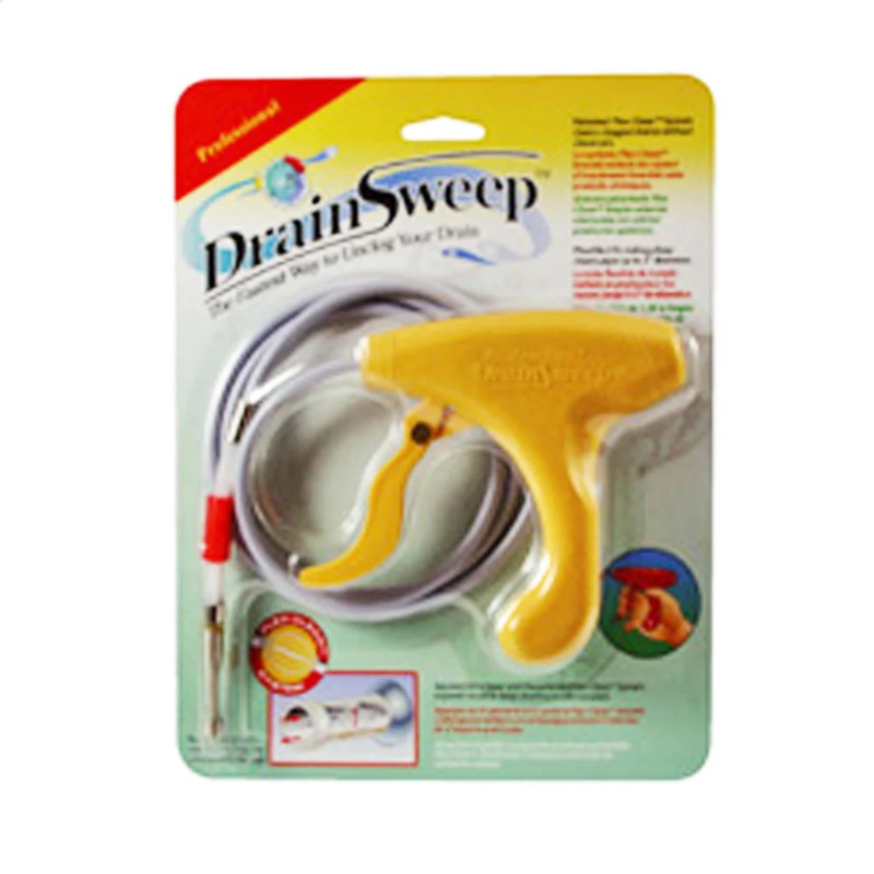 Drain Sweep Flexible Cleaning Anti Clog Tool 6mmX4ft