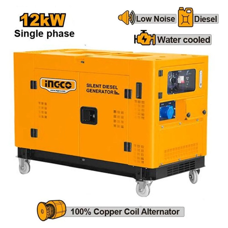 Ingco GSE150K21-5P Silent Diesel Generator 15KVA
