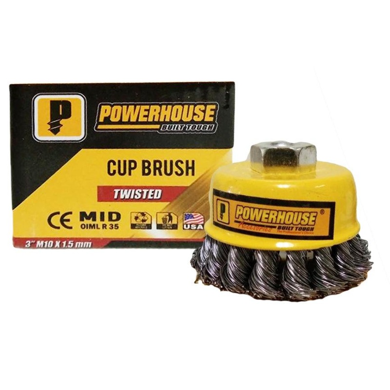 Powerhouse Cup Brush Twisted
