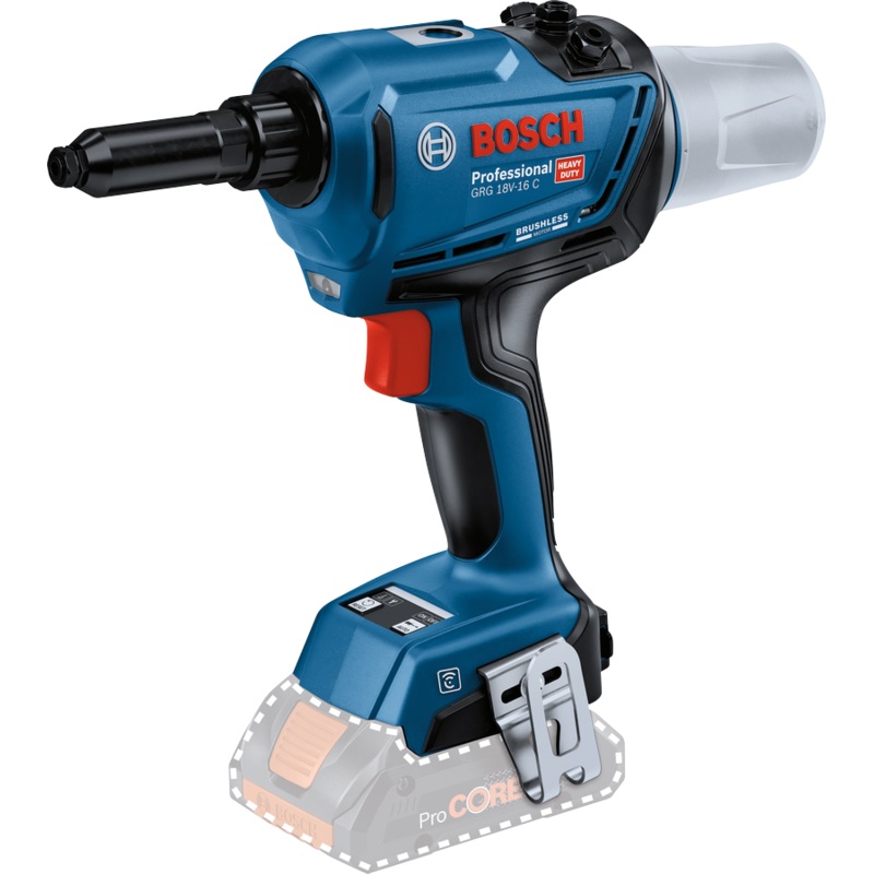 Bosch GRG 18V-16 C 18V Cordless Brushless Rivet Gun (Bare Tool)