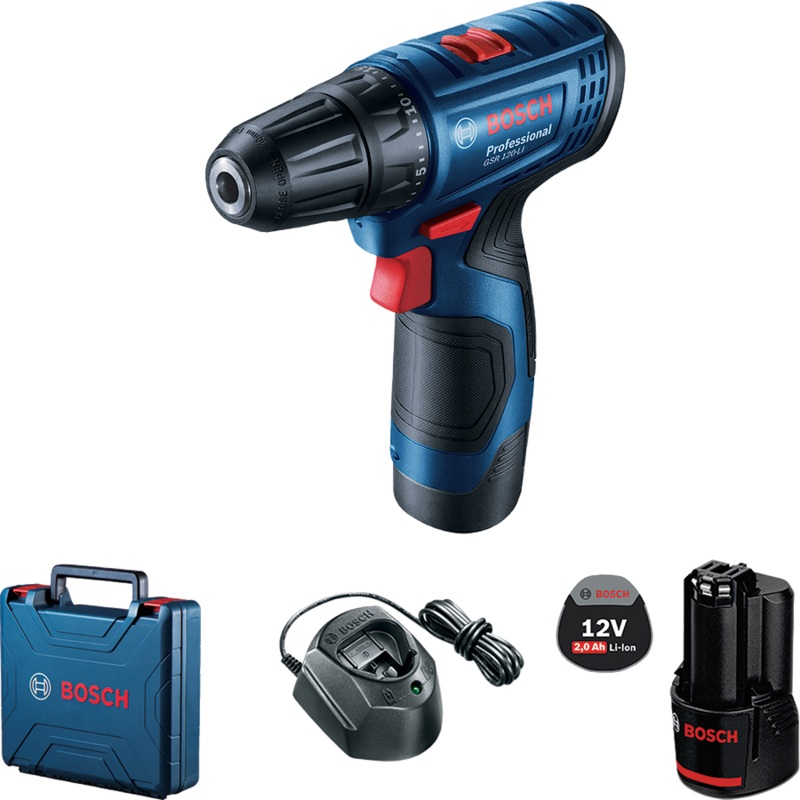 Bosch GSR 120-LI Cordless Drill / Driver (12 Volts) [Gen 2]