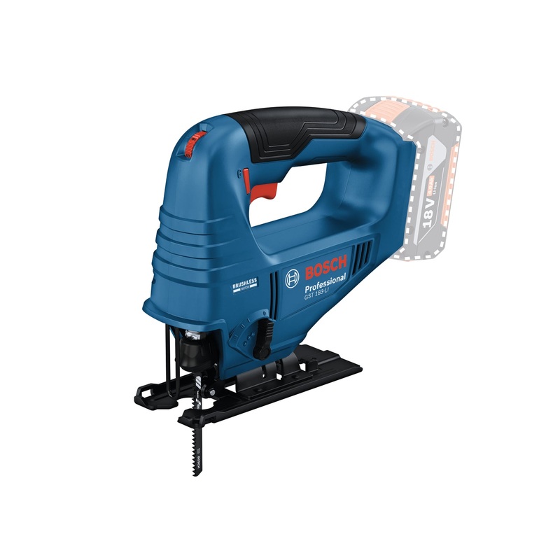 Bosch GST 183-LI 18V Cordless Brushless Jigsaw (Bare Tool)