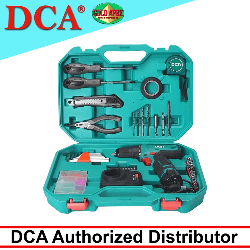 DCA ADJZ1202-TD 12V Cordless Drill / Driver 10mm [Kit]