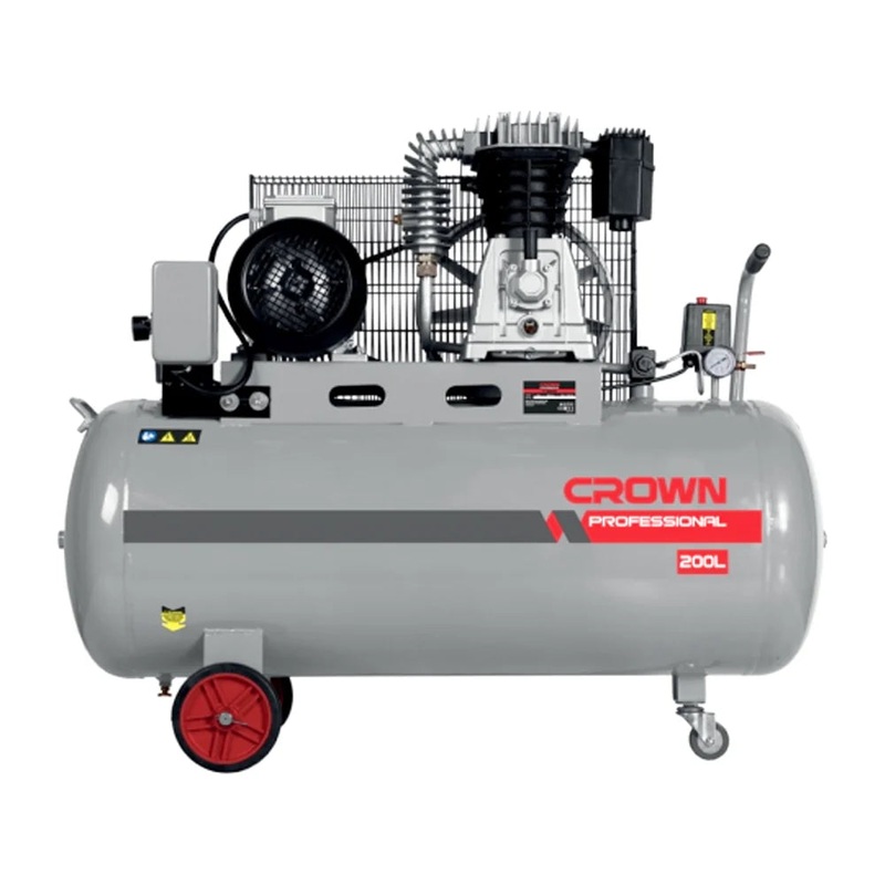 Crown CT36033 Air Compressor Belt-Driven 8Bar 200L