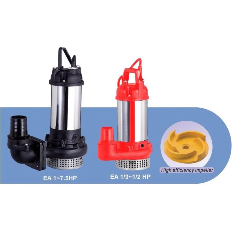 Evergush Submersible Waste Water Pump (Dirty Water)