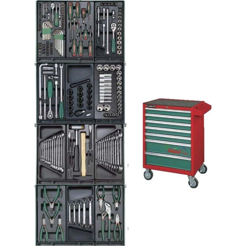 Hans GTT-234 Automotive Tools With Cabinet (234 pcs)