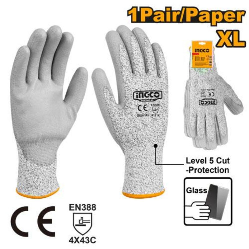 Ingco HGCG02-XL Cut-resistance gloves