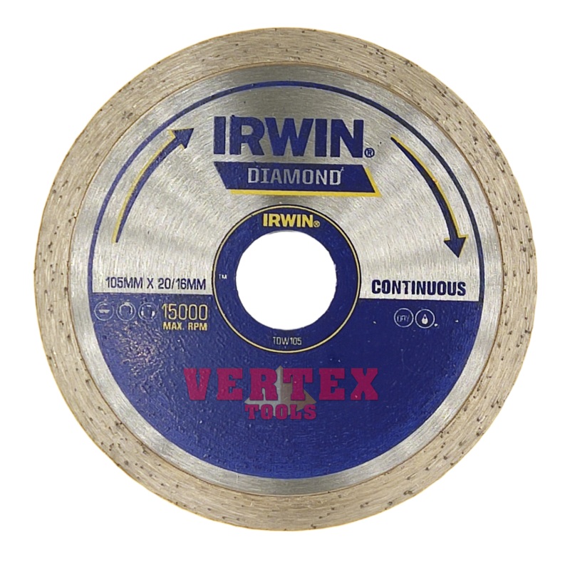 Irwin TDW105 Diamond Disc 4" Continuous