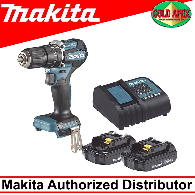 Makita DHP487SYX2 18V Cordless Brushless Hammer Drill / Driver [SET]