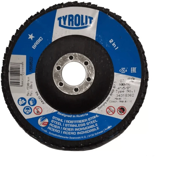 Tyrolit Flap Disc 4" [Basic]