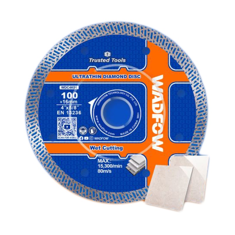Wadfow WDC4K01 Ultrathin Diamond Disc 4"