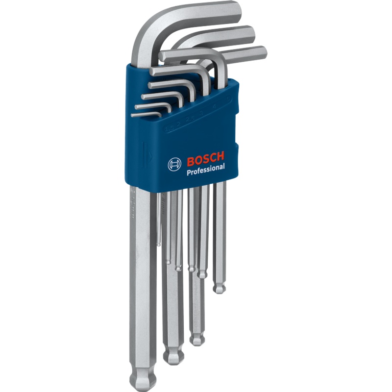 Bosch 1 600 A01 TH5 9Pcs Allen Hex Key Set