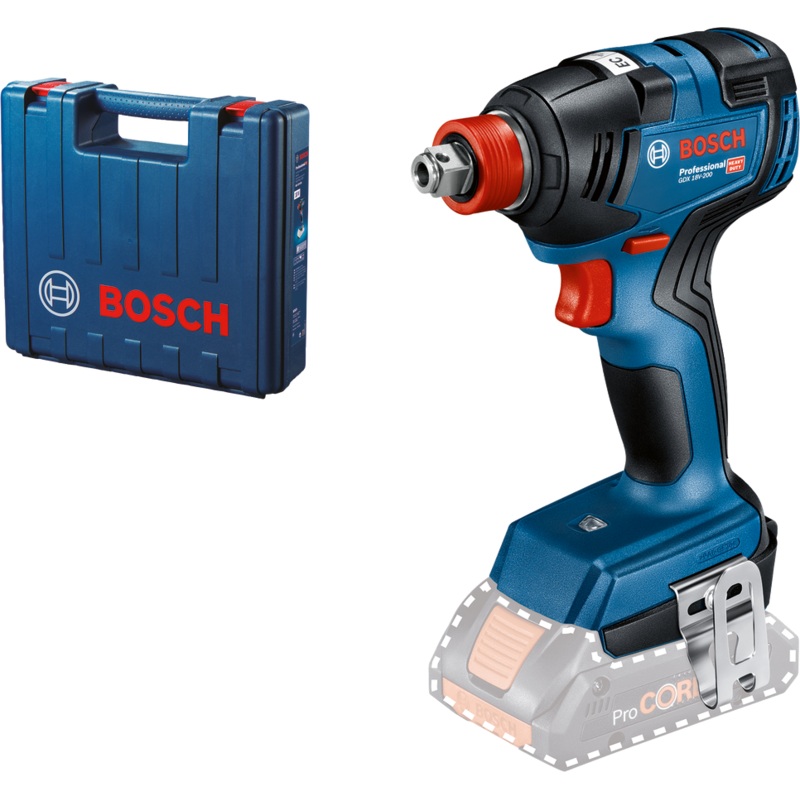 Bosch GDX 18V-200 Cordless Brushless Impact Driver / Impact Wrench (2in1) [Bare Tool]