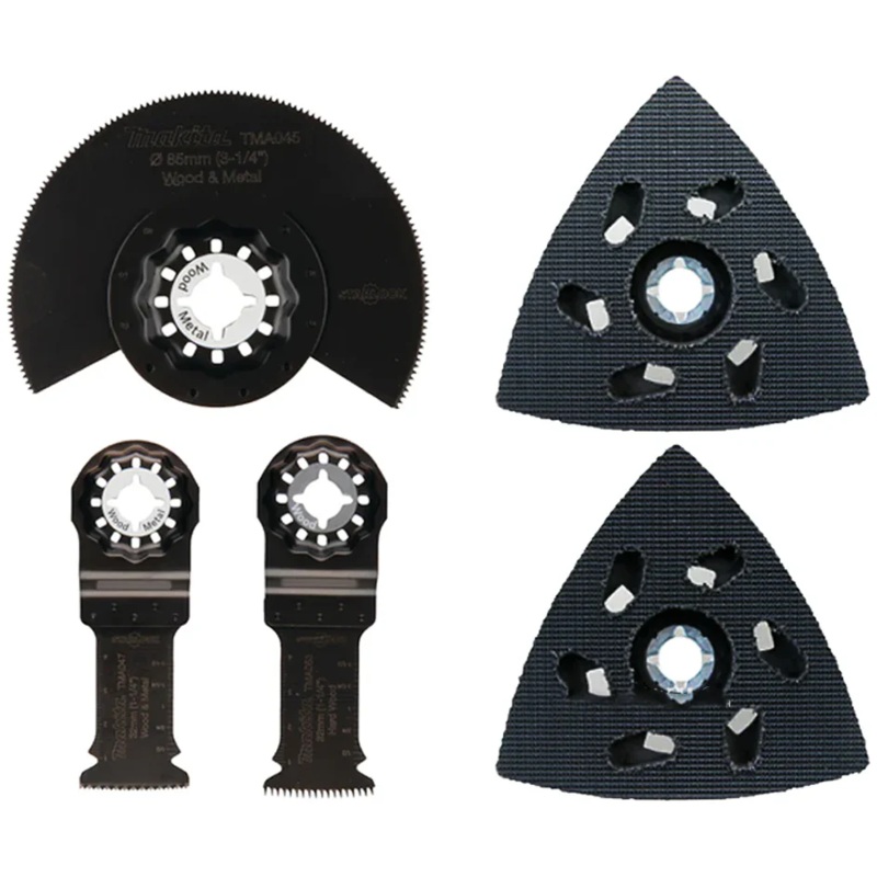 Makita B-67511 Multitool Starlock Carpentry Blade Set 4Pcs