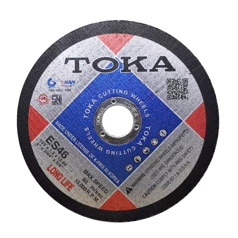 Toka ES46 Cutting Disc 4" for Stainless (Super Thin)
