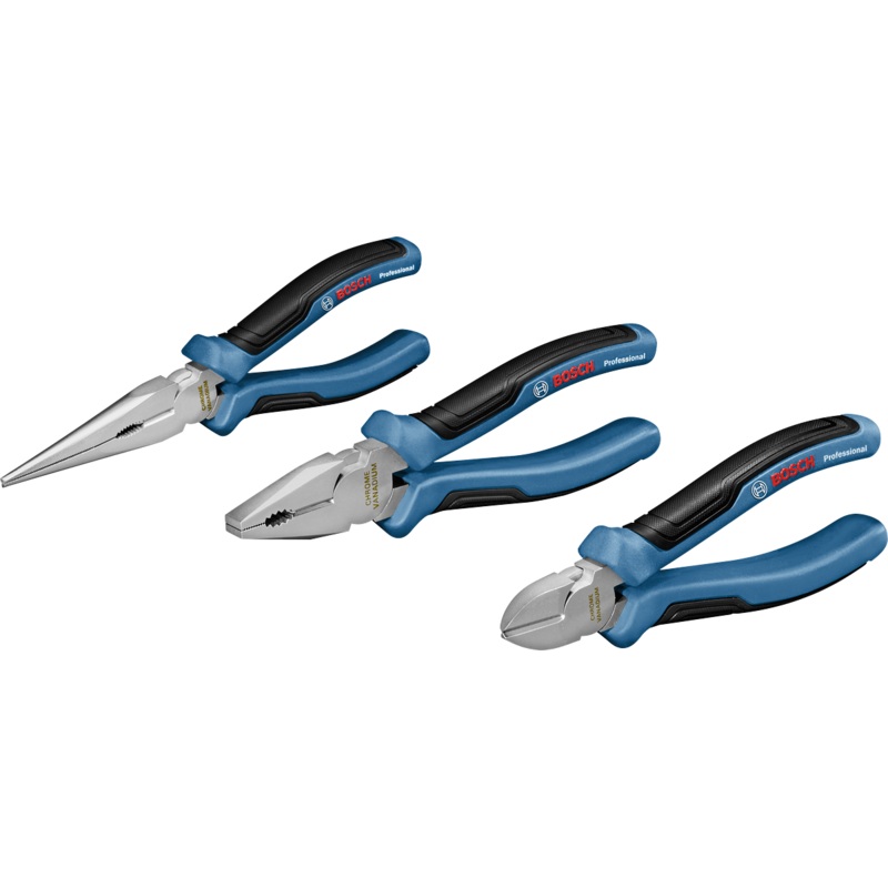 Bosch 1 600 A01 6BG 3Pcs Plier Set