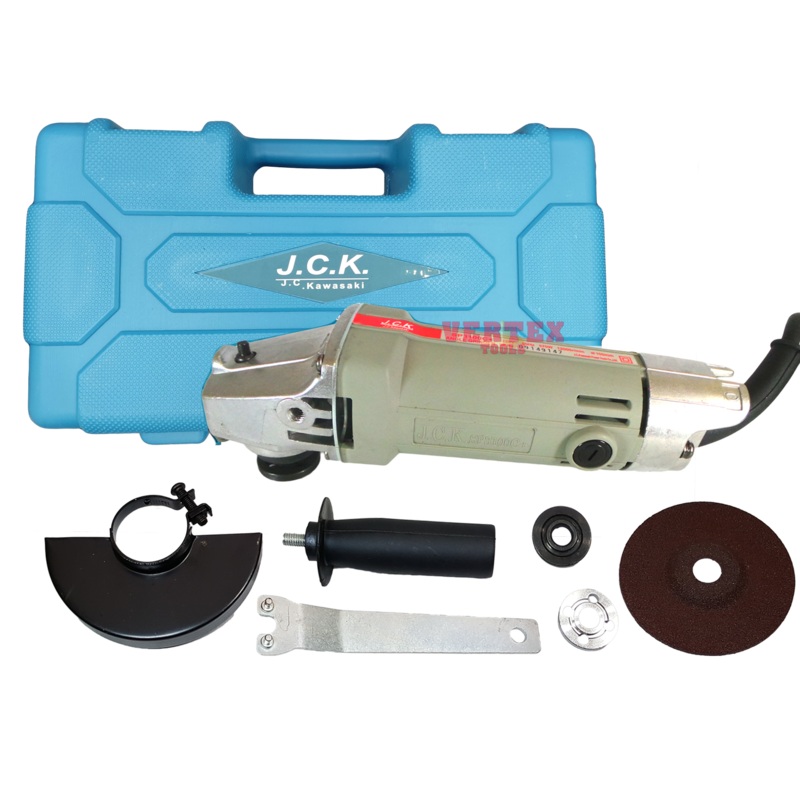 J.C. Kawasaki SP3100C+ Angle Grinder With Carrying Case