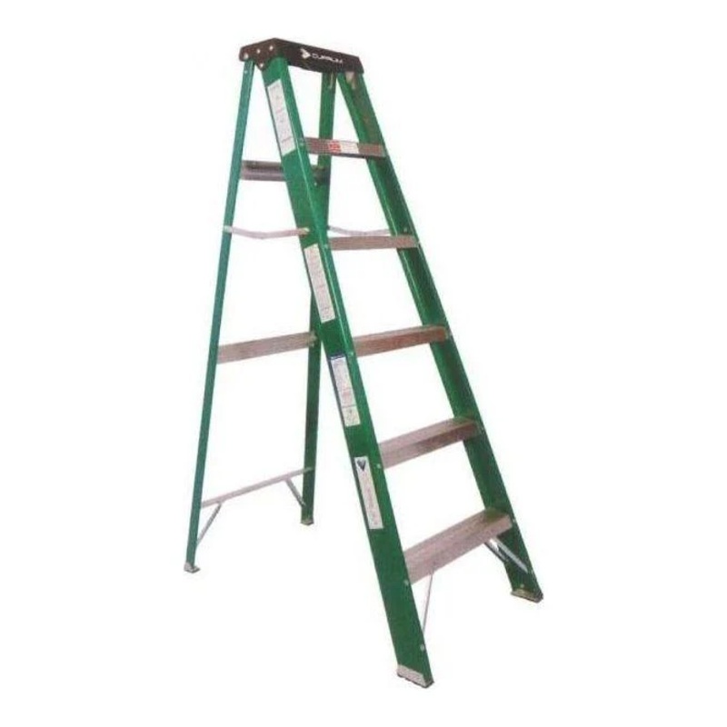 Louisville FS4000 Fiberglass Step Ladder / A-Type Ladder (225 lbs) [Green]
