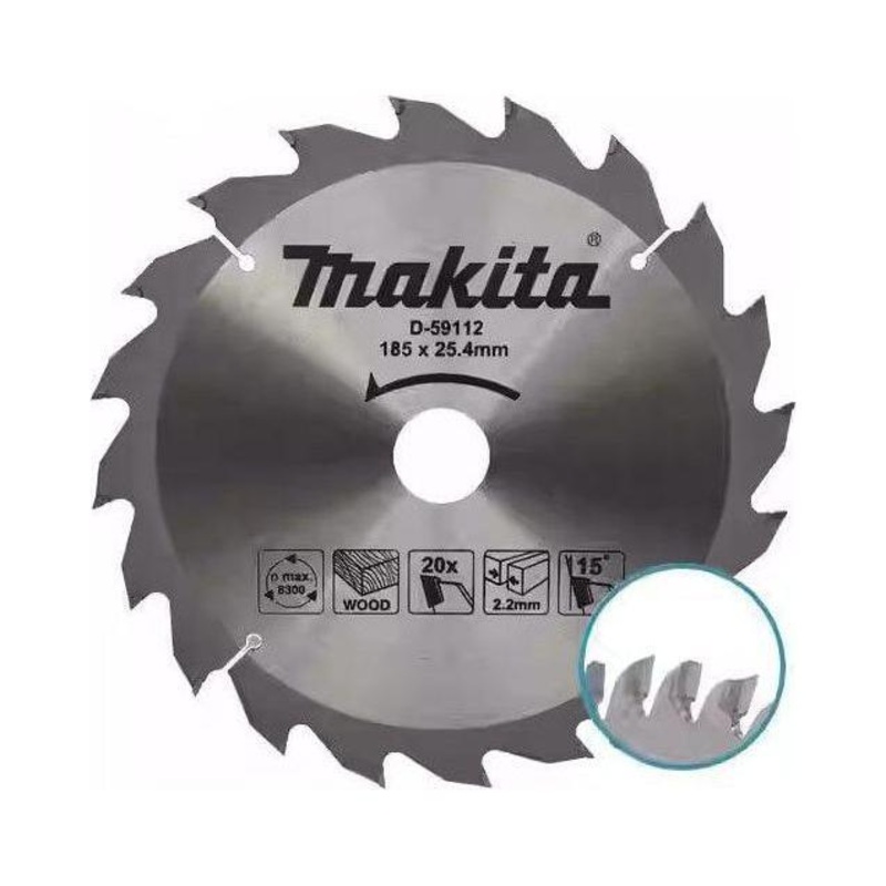 Makita D-59112 Circular Saw Blade 7-1/4" x 20T for Wood