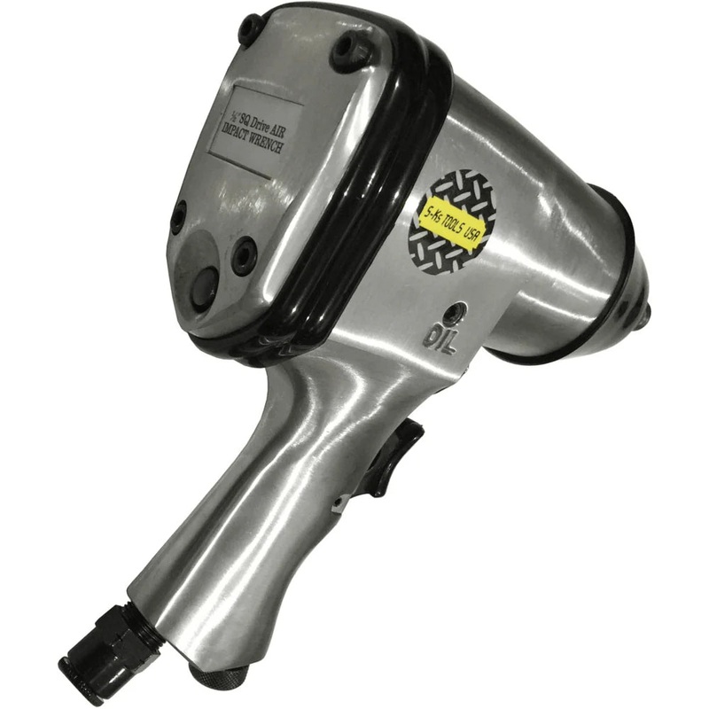 S-Ks Tools 4300KIT Pneumatic Impact Wrench Kit 1/2" Drive