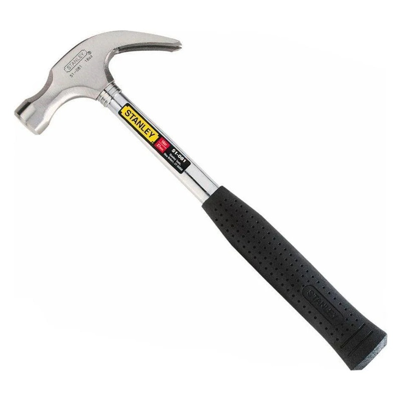 Stanley 51-081 Claw Hammer (Rubber Grip Handle)