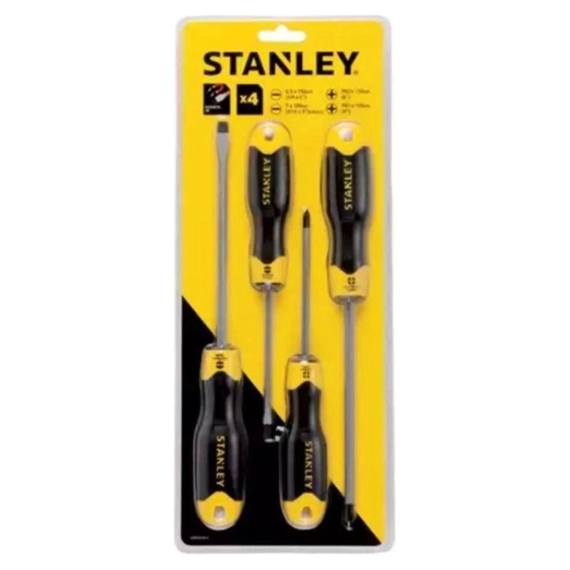 Stanley 65-199 (66-671) Cushion Grip Screwdriver 4 pcs. Set