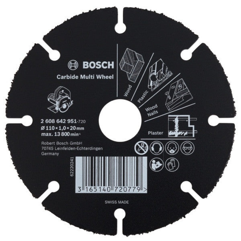 Bosch Carbide Multi Wheel for Wood