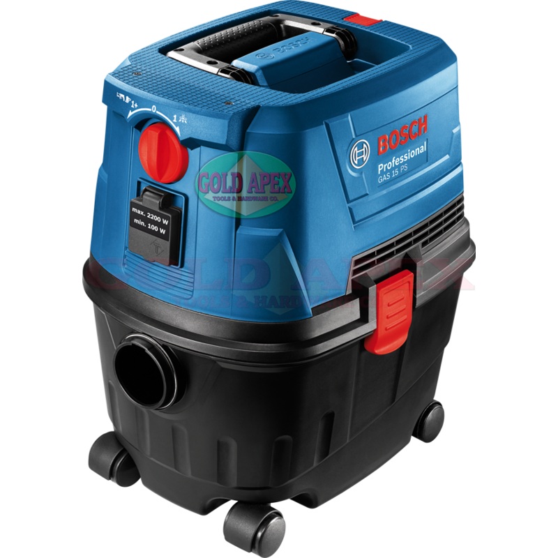 Bosch GAS 15 PS Vacuum Cleaner (w/ Power Socket)