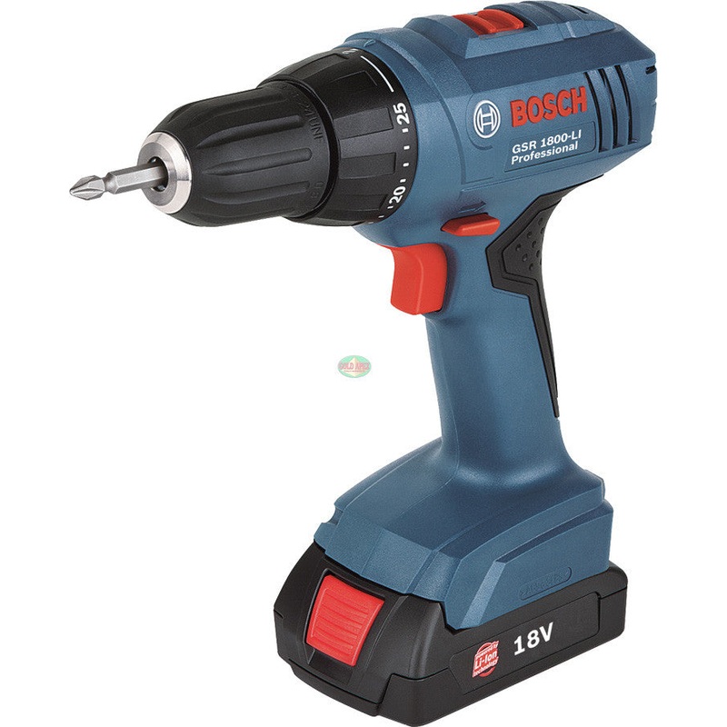 Bosch GSR 1800 V-Li Cordless Drill / Driver