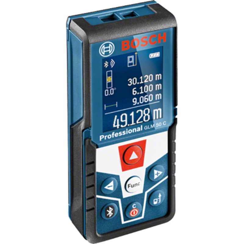 Bosch GLM 50 C Laser Rangefinder / Distance Measurer (Bluetooth) (50 Meters)