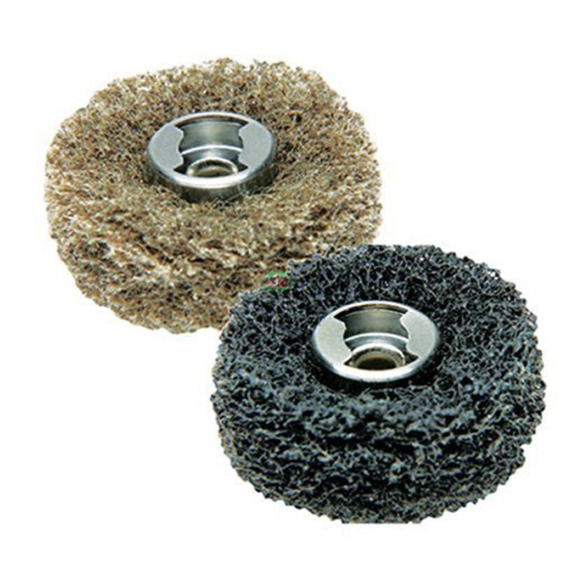 Dremel 511E EZ Lock Coarse Grit and Medium Grit Finishing Abrasive Buffs, 2 pcs