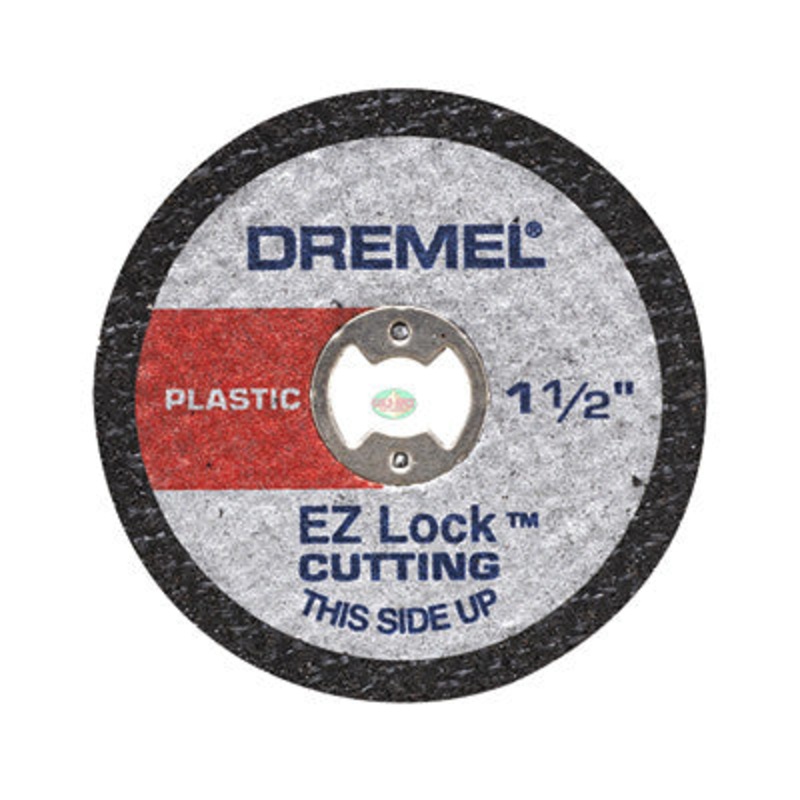 Dremel EZ476 1 1/2-Inch EZ Lock Cut-Off Wheels For Plastic (5pcs)