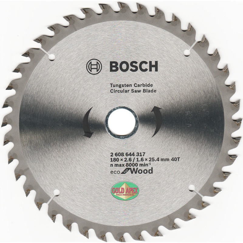 Bosch ECO Circular Saw Blade 7"x40T